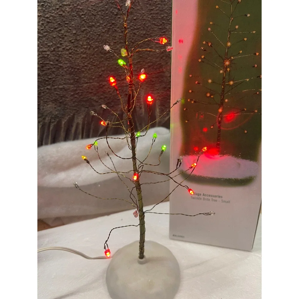 Department 56 Twinkle Brite Tree Small Village Accessory 56.52983 11